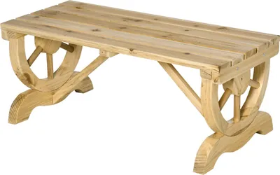 Immagine prodotto di Panca Da Giardino Panca In Legno Resistente Alle Intemperie Mobili Da Giardino Panca Rustica Naturale 98 X 50 X 39,5 Cm