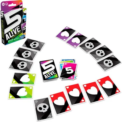 Obrázok produktu pre Hasbro Gaming Kartová hra 5 Alive, 8 rok / roky