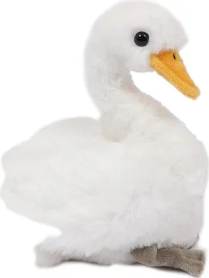 Produktbild von Plüschtier Schwan, 17cm, weiß, Stofftier, Kuscheltier, Schwäne Vogel Vögel Hochzeit
