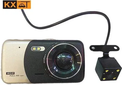 Immagine prodotto di Doppia lente HD anteriore e posteriore con grandangolo, telecamera per auto da 4 pollici