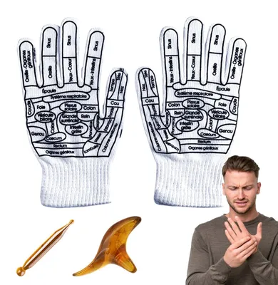 Obrázok produktu pre Reflexológia: ponožky na masáž nôh a relaxáciu