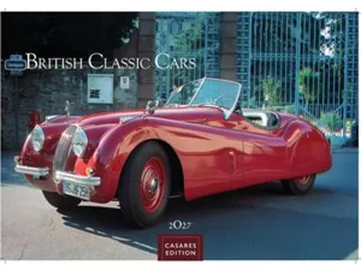 Obrázek produktu pro Kalendář British Classic Cars 2027 – nástěnný kalendář | Fotokalendář anglických veteránů, velkoformát 35 x 50 cm – elegance britských veteránů