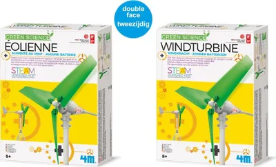 Zdjęcie produktu dla Naukowy zestaw do zabawy - zbuduj własną turbinę wiatrową