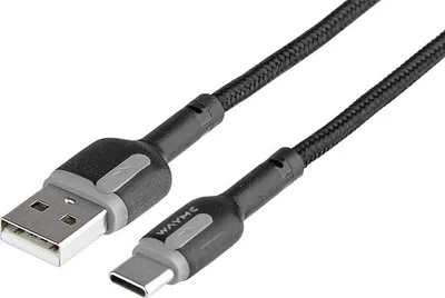 Produktbild von WAYME USB-C Ladekabel 100 cm, Mikrofaser, 30W