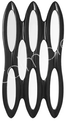 Produktbild von Spiegel NIAGARA 54x102x3cm Schwarz