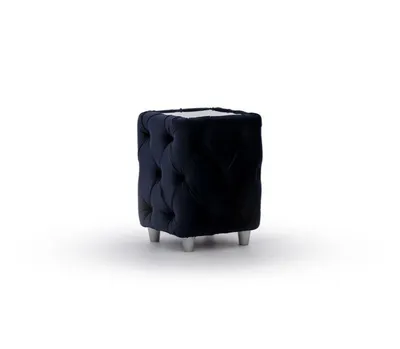 Image de Table de chevet LEONITA - bleu foncé