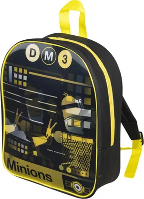 Produktbild von Rucksack für Kinder Minions Schwarz