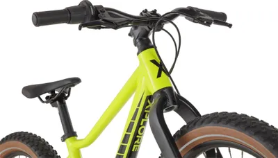 Image de VTT SuperSuper Xplore pour enfants - 20 pouces - 7 vitesses - Jaune/Vert