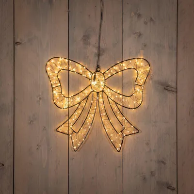 Productafbeelding van Strik metaal 278led 38x34 cm klassiek warm Anna's Collection