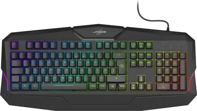 Nedis GKBD110BKUS Bedraad Gaming Toetsenbord Usb Type-a Membrane