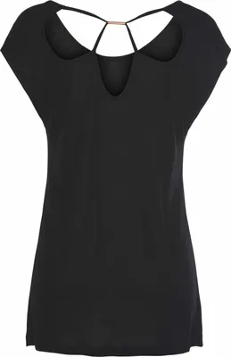 Produktbild von LASCANA Rundhalsshirt schwarz Größe 36/38