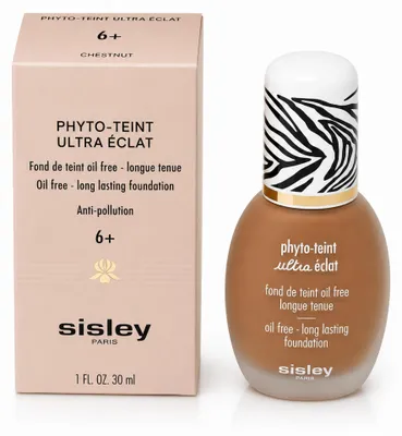 Immagine prodotto di Sisley Phyto Teint Ultra Éclat Fondotinta a lunga tenuta senza olio 6W Chestnut (30 ml)