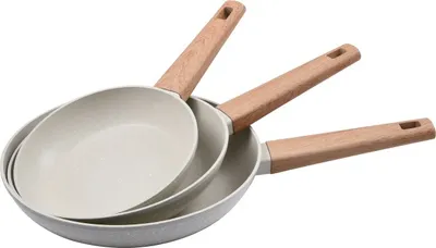 Obrázok produktu pre Sada panvíc s nepriľnavým povrchom Naturally 3 ks 18, 22, 26 cm BG-34741-CR