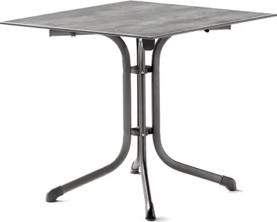 Produktbild von Klapptisch >Boulevard< in Beton hell, Polytec® - 80x73x80cm (BxHxT)