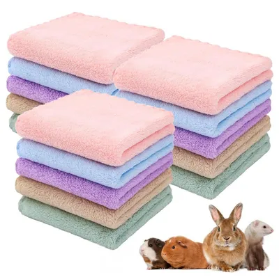 Produktbild von Meerschweinchen Decken Fleece 15er Set 35 x 75 cm für Käfig & Haustiere