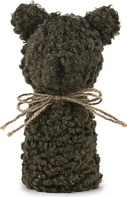 Produktbild von Eierwärmer Knuddelbär [ Teddybär grün ] für den fröhlichen Frühstückstisch 13cm