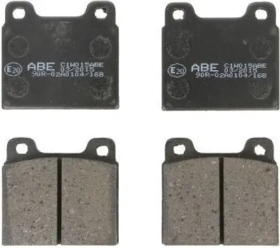 Produktbild von ABE Bremsbeläge Satz Vorne für VW TRANSPORTER III Bus C1W015ABE
