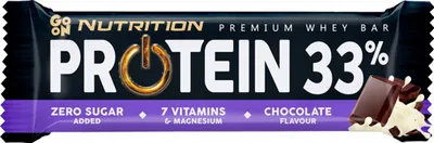 Obrázok produktu pre Proteínová tyčinka GO ON s príchuťou čokolády, 50 g