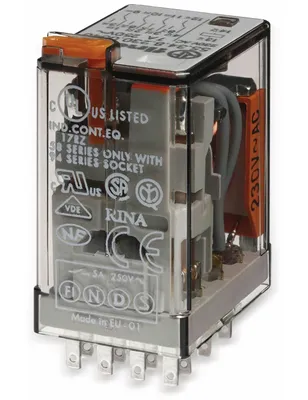Image de FINDER Relais de commutation 230V/AC 4W IP20 20,7x37,2x27,7mm