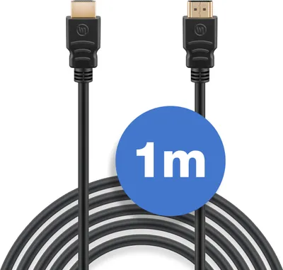 Produktbild von Wicked Chili HDMI 2.1 Kabel (1m) 8K 60HZ / 4K 120HZ - Ultra High Speed HDMI Kabel mit Ethernet, UHD II 7680 x 4320, HDR, eARC, 3D - kompatibel mit PS5, Xbox Series X, Gaming PC, Sonos ARC