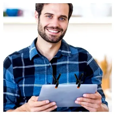 Produktbild von Ballonclip und Ballonbogenclip für Fotostudios