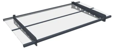 Obrázek produktu pro Kovová stříška Westmann Osta 150 antracit 150x80 cm