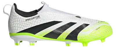 Produktbild von adidas Predator League Laceless FG/MG Cloud White Core Black Lucid Lemon (GS) - EU 28