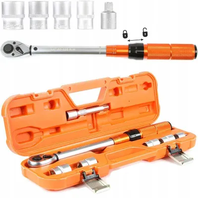 Obrázok produktu pre BJC Momentový kľúč 1/2", 20 - 120 Nm, sada 8 kusov B53575