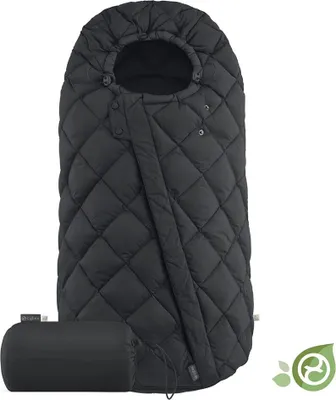 Produktbild von Cybex Snøgga Fußsack Schwarz  Schwarz One Size