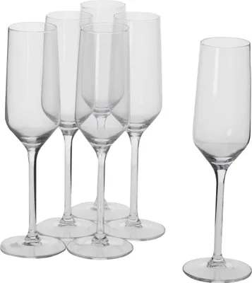 Produktbild von alpina Champagnergläser - Flûte - 220 Milliliter - 6 Stück