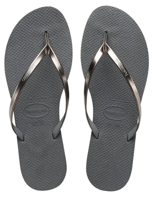 Productafbeelding van Havaianas - Metalic, comfortabele, stijlvolle en veelzijdige sandalen, verkrijgbaar in verschillende modellen