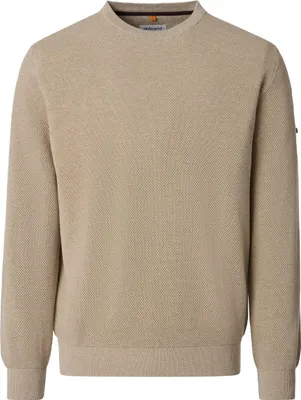 Produktbild von REDMOND Casual Herren Strick-Pullover Rundhals Comfort Beige 3XL