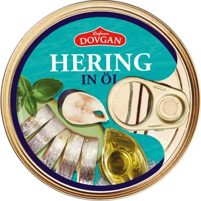 Produktbild von DOVGAN Hering in Öl 240g