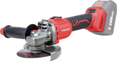 Zdjęcie produktu dla Akumulatorowa szlifierka kątowa 125 mm, 20 V Worcraft CAG-S20LiBS-1 (bez akumulatora)
