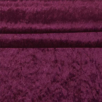 Samt-Stoff ab 0,5m Velvet Dekostoff Kostümstoff Panné Samt glänzend fuchsia