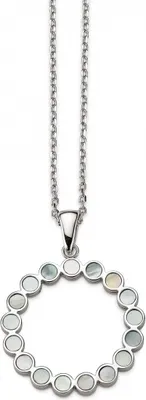Produktbild von CEM 4-203158-001 ST-00063C Edelstahl Collier mit Perlmutt