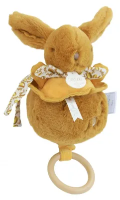 Produktbild von Kuschelhase – Spieluhr, ockerfarben