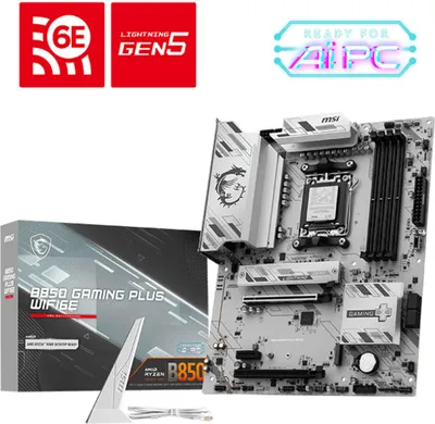 Image de MSI B850 GAMING PLUS WIFI6E motherboard