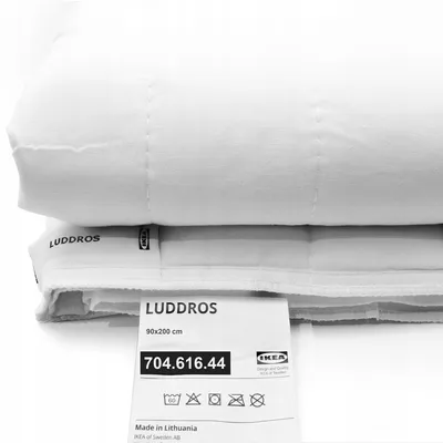 Produktbild von IKEA LUDDROS Matratzenschoner Auflage 90x200 cm mit Gummizug