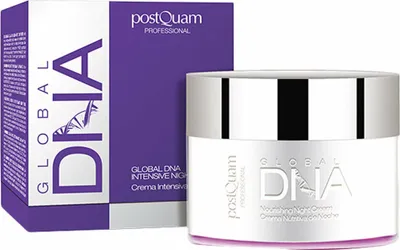 Obrázek produktu pro PostQuam Dna Night Cream, Noční krém, Ženy, Univerzální pleť, Obličej, Proti stárnutí, Hydratační, Vyživující, Uvolnění, Obnova, 50 ml