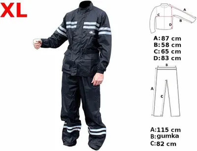 Produktbild von Regenmantel + Hose Xl