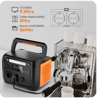 Obrázok produktu pre Prenosná nabíjačka – kapacita 1030 Wh – generátor na kempovanie – záložné napájanie – mobilné zariadenie – batéria