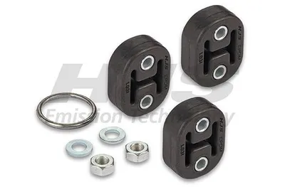 Produktbild von HJS 82 42 9007 Montagesatz Auspuffanlage Abgasanlage für NISSAN MICRA II (K11)