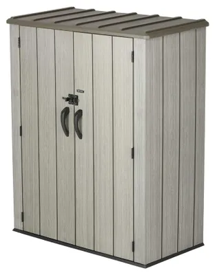 Produktbild von Lifetime Kunststoff Geräteschrank XL Dunkelgrau 70x136x172 cm