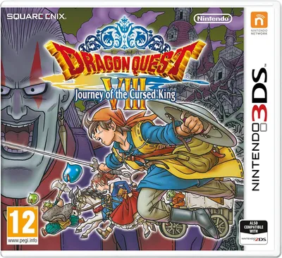 Obrázek produktu pro Nintendo DRAGON QUEST VIII : L'odyssée du roi maudit, Nintendo 3DS, Náctiletí, Fyzické médium