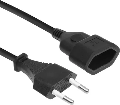 Obrázok produktu pre ACT AK5246, 0,2 m, CEE7/16, CEE7/16, 250 V, 2.5 A