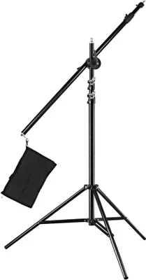 Produktbild von Verstellbares Galgenstativ mit Teleskoparm und Gewichtbeutel (120-220 cm)