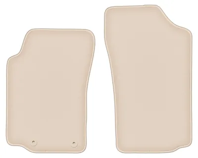 Produktbild von DURBAN Beige Velours-Fußmatten vorne für Peugeot 306 Cabrio (1993-2001)