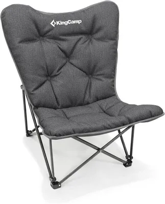 Obrázek produktu pro King Camp Polstrované kempingové křeslo Butterfly KC2224 C10 grey