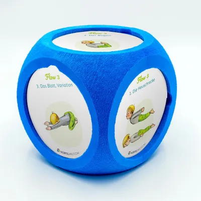 Produktbild von Würfelwelt Schaumstoffwürfel, Yoga-Würfel-Komplettset